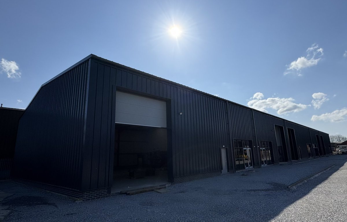 Fit out of 5no new build industrial units in Colwick nearing completion #industrial #refurbishment #fitout #interiors #Nottingham