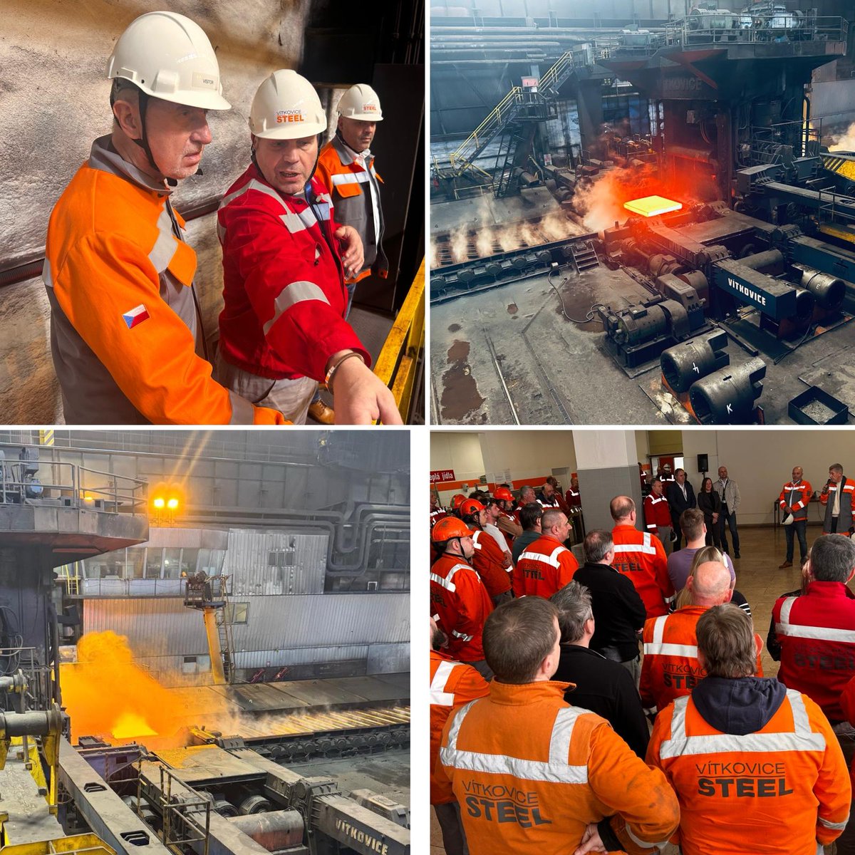 Dnes dopoledne jsme v mé mateřské firmě Vítkovice STEEL, a.s. přivítali předsedu hnutí ANO <a href="/AndrejBabis/">Andrej Babiš</a> . Společně s vedením firmy jsme ho informovali o neskutečných energetických nákladech, které snižují konkurenceschopnost našeho ocelářství. Především ceny emisních povolenek a