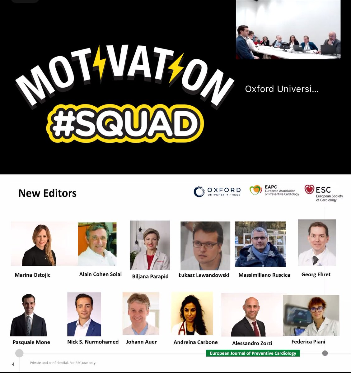Biljana Parapid, MD, PhD, FESC (@biljana_parapid) on Twitter photo Immensly privileged & grateful to have joined the <a href="/EJPCEiC/">EJPC Editor-in-Chief</a> <a href="/AboyansV/">Victor Aboyans</a> ‘s team as #EJPC Associate Editor since Jan 2025 & nonetheless thankful to the Editorial office in helping climb this challenging new learning curve. 😇
And, I’m sure my compatriot Dr Marina Ostojić shares the Immensly privileged & grateful to have joined the <a href="/EJPCEiC/">EJPC Editor-in-Chief</a> <a href="/AboyansV/">Victor Aboyans</a> ‘s team as #EJPC Associate Editor since Jan 2025 & nonetheless thankful to the Editorial office in helping climb this challenging new learning curve. 😇
And, I’m sure my compatriot Dr Marina Ostojić shares the