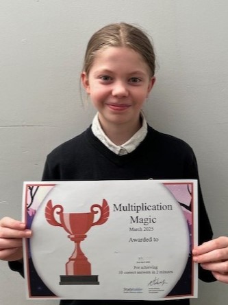 Multiplication Magic Challenge certificates