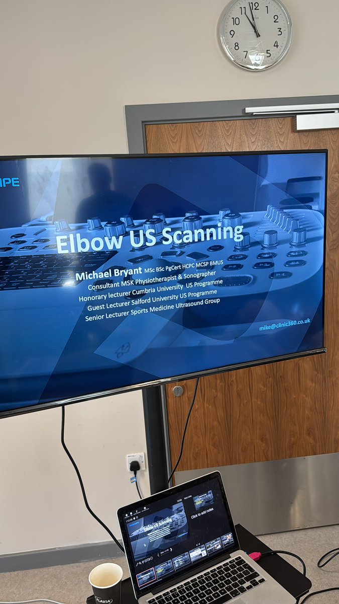 mike61668028's tweet image. First up elbow scanning !!
All set for full day MSK US with Physiquip