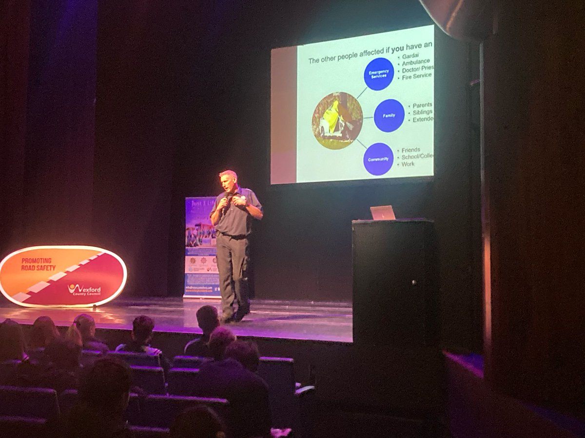 Educating Wexford's Young Drivers! Just 1 Life is a vital initiative by The Rotary Club of Wexford. This event was held on 2nd April 2025 at the Wexford Opera House for 300 students from five schools. 

#JustOneLife #RotaryClub #Wexford #RoadSafety #Education #CommunityImpact