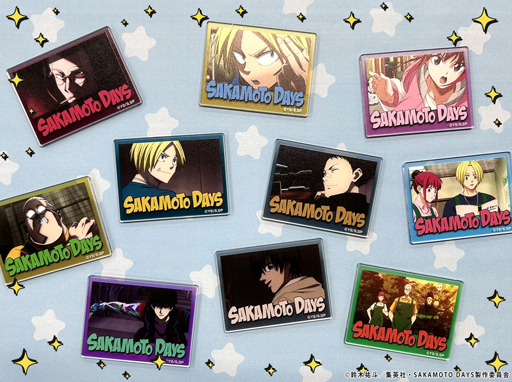 SAKAMOTO DAYS 場面写アクリルバッジコレクションvol.2 グッズ-バッチ】SAKAMOTO DAYS 場面写アクリルバッジ
