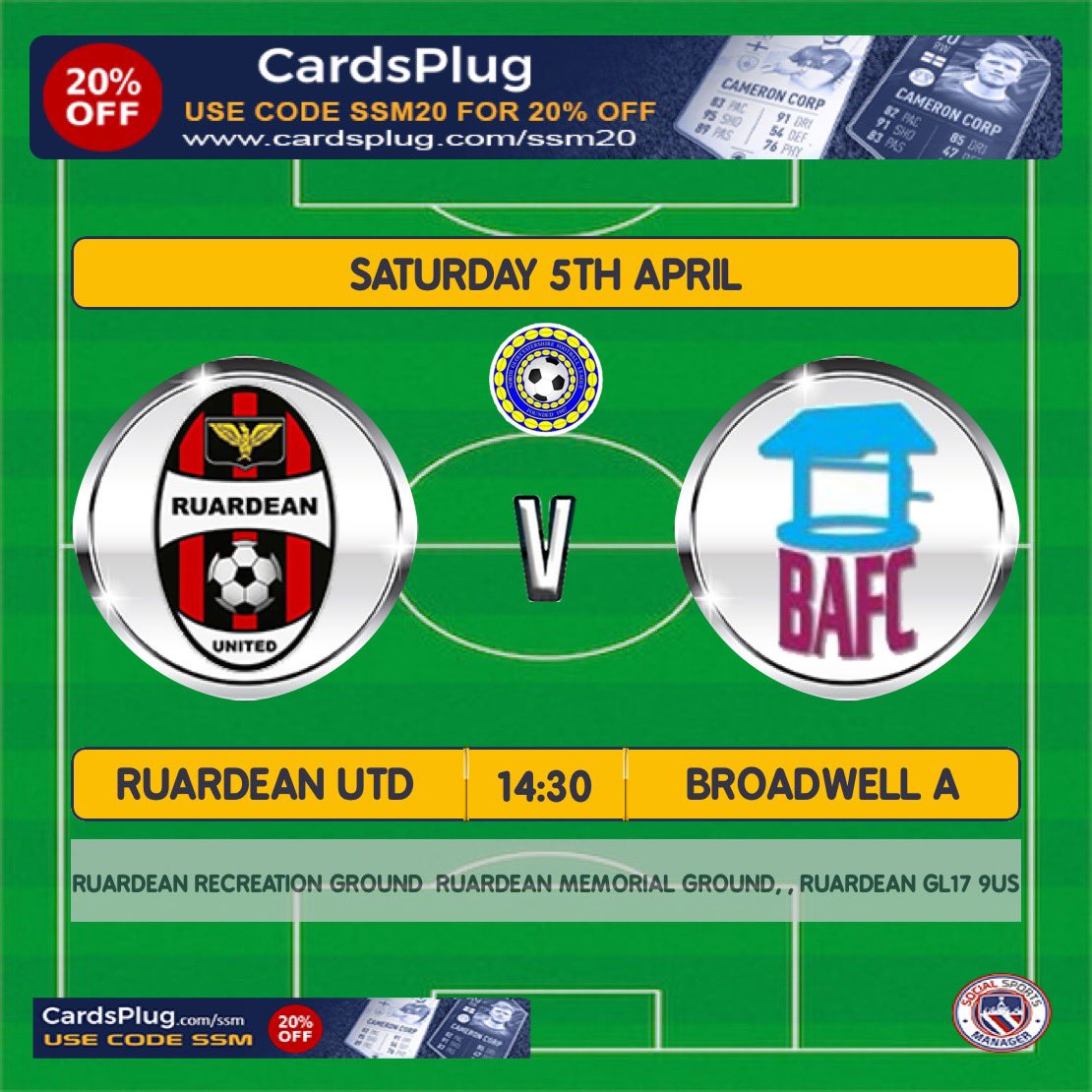 ⚽️WEEKEND FIXTURES⚽️

1st team travel to face <a href="/GalaWiltonFC/">Gala Wilton FC</a> hoping to continue from last weeks performance!

2nds welcome <a href="/RHRFC/">Ruardean Hill Rangers FC</a> Res to The Hawthorns! 

3rds look to make it 4 wins on the bounce but face tough opposition they’re away to Ruardean United