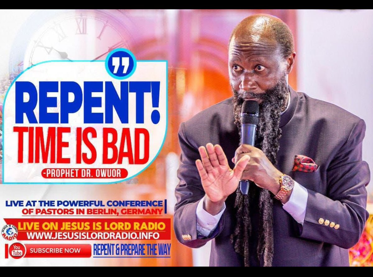 #HistoricLatterRevival
Le Sida guérit par le pouvoir du sang de l’agneau décrété par LES PUISSANTS PROPHÈTES DE L’ÉTERNEL.