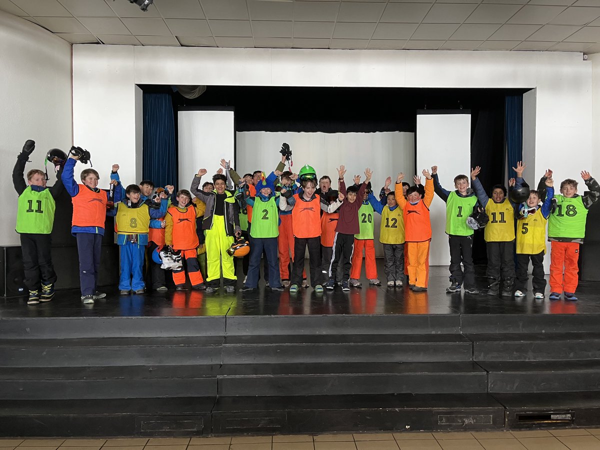 RGSprep's tweet photo. The final day of the ski trip brought perfect conditions, allowing the boys to make the most of their last run on the slopes. The trip concluded with a celebratory pizza night and awards ceremony. 

#RGSPrep #PrepSchoolSurrey #SchoolTrip #SkiTrip #IndependentEducation https://t.co/yvRHKnmmDc
