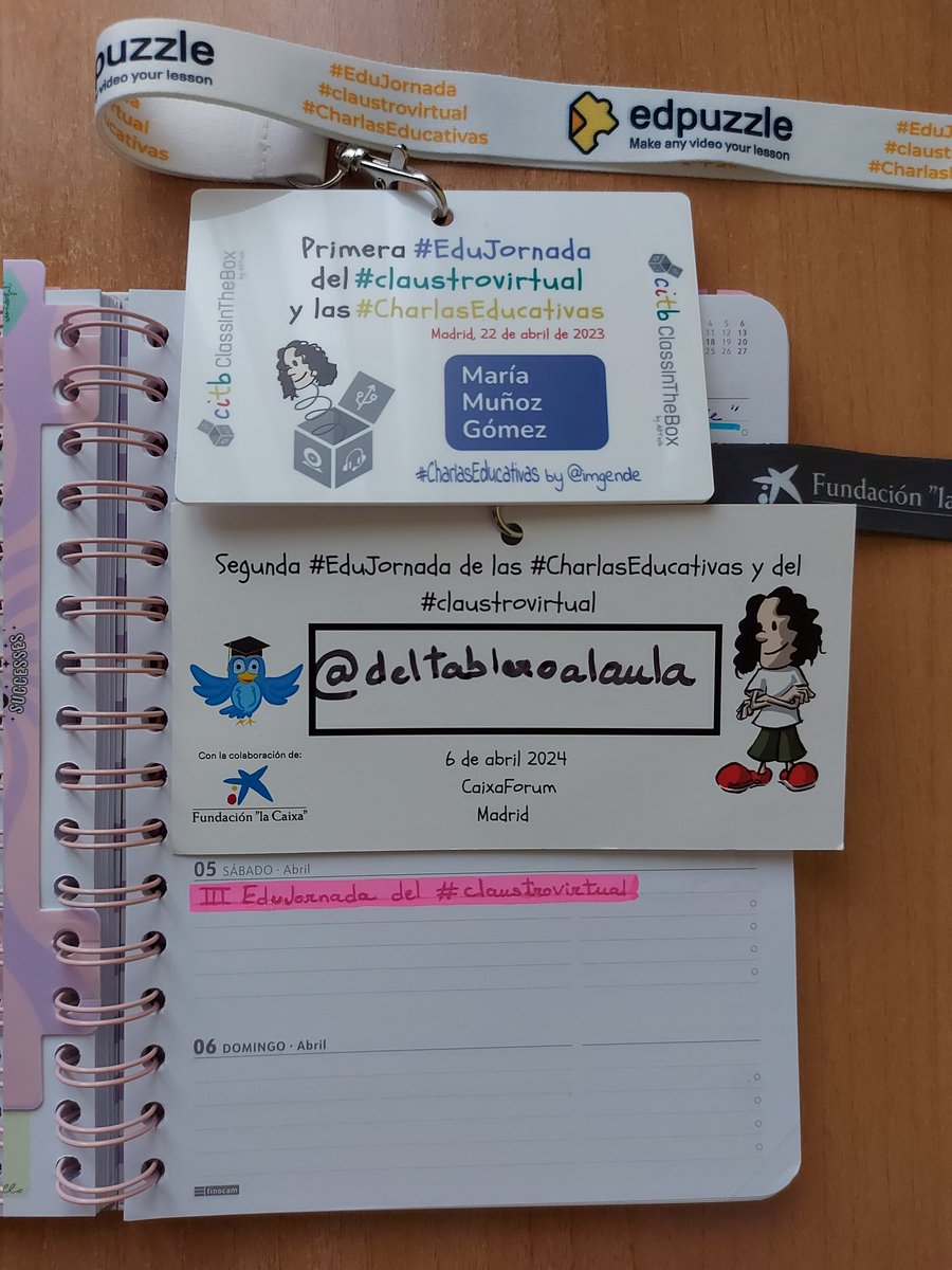 tableroalaula's tweet photo. No hay dos sin tres... 🤩😎
A menos de un día para la III #EduJornada del #claustrovirtual.
Menudo cúmulo de emociones tengo ahora mismo... Si ya estoy nerviosa, no me quiero imaginar mañana. 🙈
Muchas gracias por hacer esto posible, @imgende. 🥰😘 https://t.co/SkpdGAFH3X