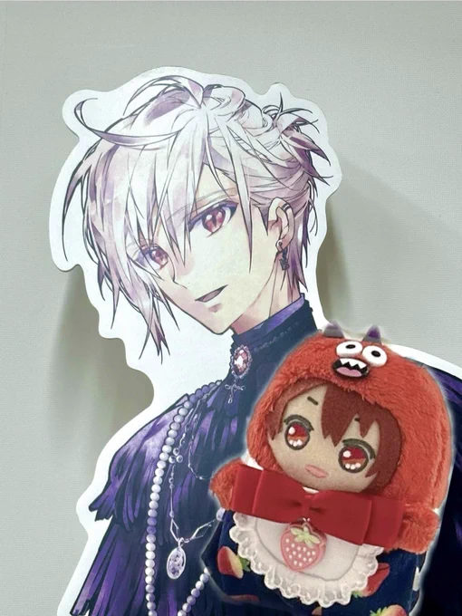 アニメイトに天にぃいたけど仕事帰りでモンりくを連れていなかったのでスーパーテクノロジーの力を借りました 良かったね(?)モンりく 