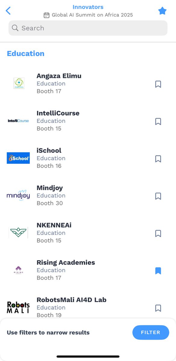 🚨 Missed our booth at #GAISAfrica2025? Don't worry  <a href="/risingacademies/">Rising Academies</a> is one of the 9 AI Innovators in Education showcasing cutting-edge work! 🚀 Come say hi at Booth 17 &amp; learn how we're shaping the future of learning with AI. 🔍

👉 Find us at Booth 17! #AI #EdTech #Innovation