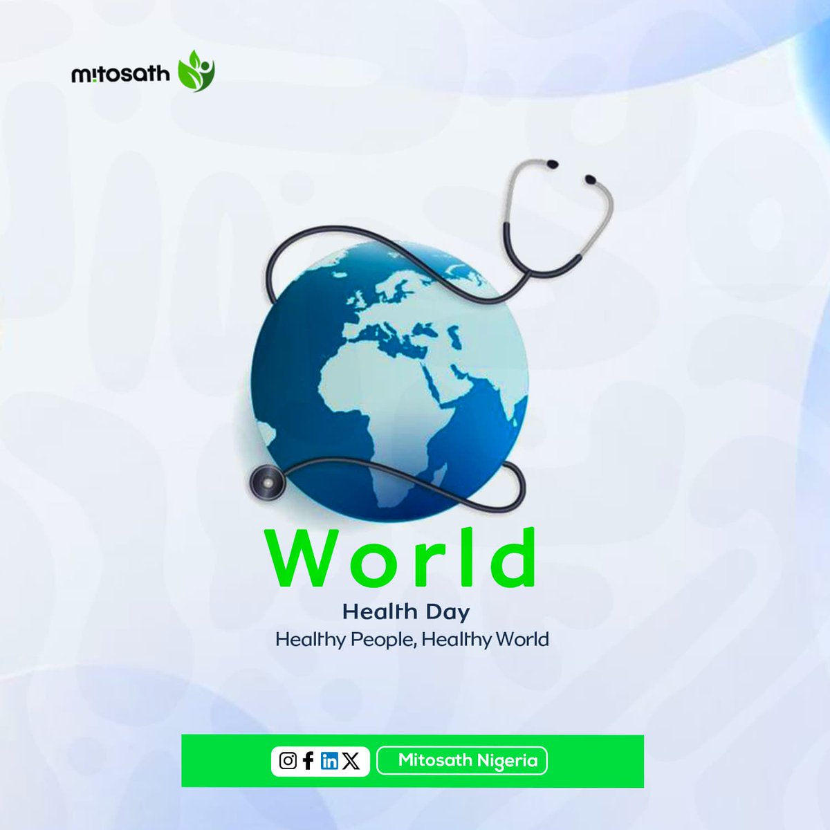 For World Health Day, let's remember that we can bridge the gap in healthcare access and empower communities to thrive.

MITOSATH is committed to improving health outcomes and promoting well-being across communities, building a healthier world, one step at a time. 

Join hands