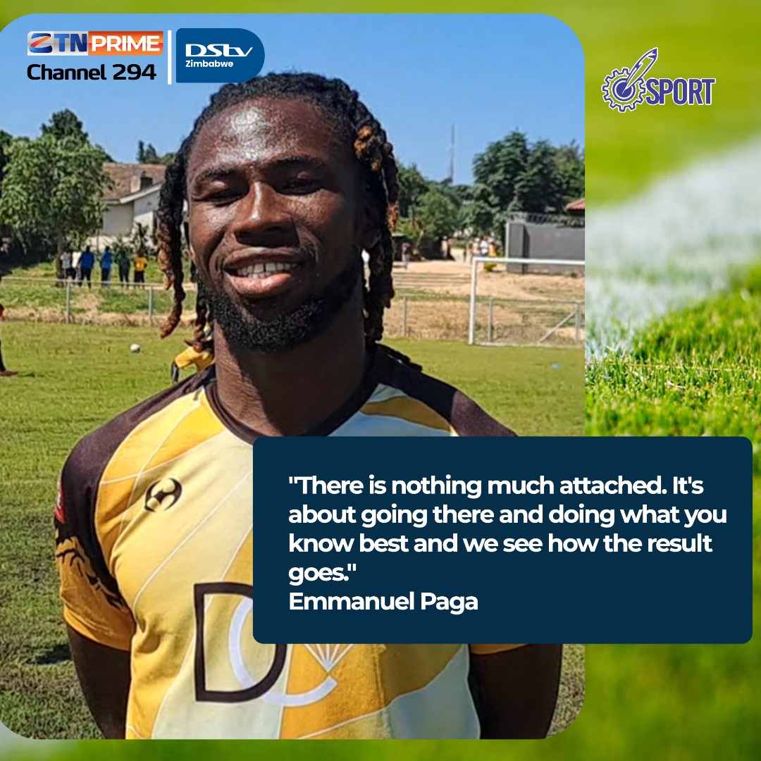 Manica Diamonds striker Emmanuel Paga speaks ahead of clash with former paymasters Dynamos at Sakubva on Saturday

#GetThePicture #ZTNPrime #DStv294 #Zimbabwe