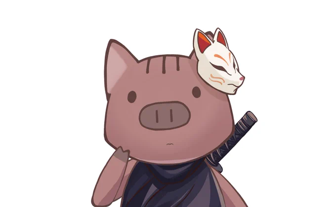 狐面、いいよね。 