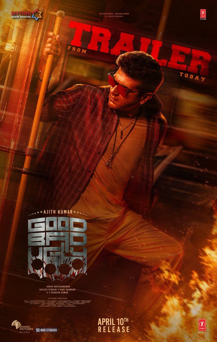 #GoodBadUgly Advance Booking to start by 08:02PM only in Online <a href="/lifeindistrict/">playspace_co</a> @ticketnew @paytm in your THANJAVUR VIJAYA