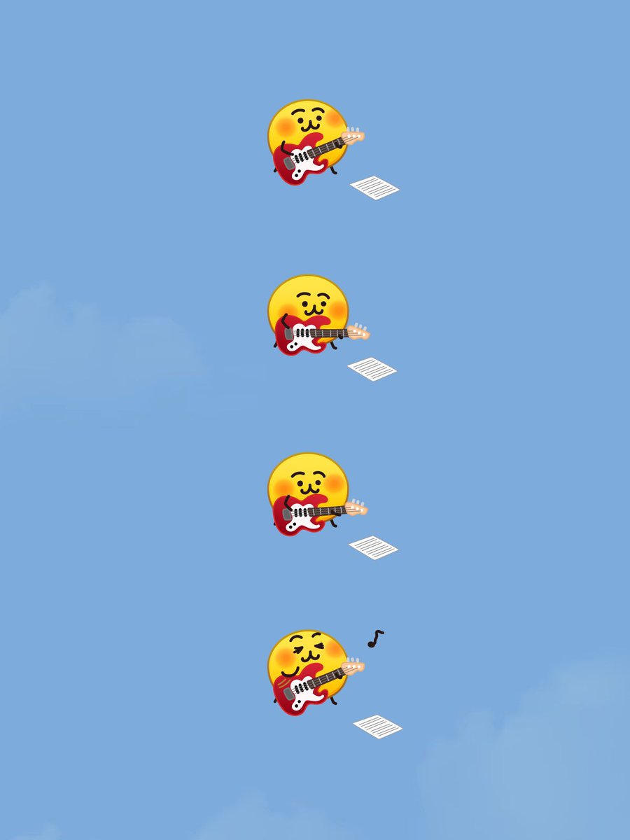 (　`ᾥ´　)この絵文字スコ Post by えもじの子(仮) on X: 🟡🎸