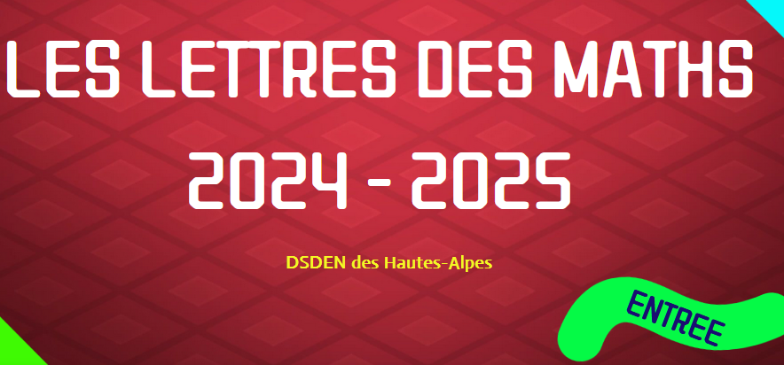 Lettre des Maths- Période 5  de l'équipe mathématique de la #DSDEN05 
- 1 défi par cycle
- le concours de calcul mental 
- une histoire de maths autour du 22
- une réflexion sur les problèmes de comparaison
- les actus maths
- 1 jeu
-1 énigme pour adulte
view.genially.com/666aa2a17f5278…