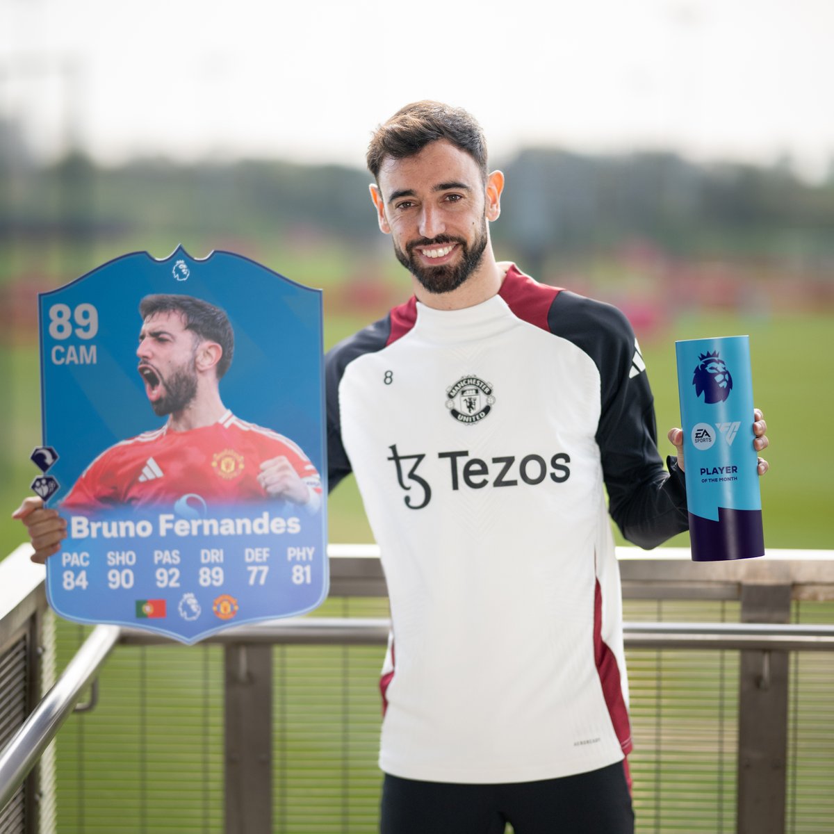 EA SPORTS FC (@easportsfc) on Twitter photo Running the show.
<a href="/B_Fernandes8/">Bruno Fernandes</a> is your March @PremierLeague Player of the Month Running the show.
<a href="/B_Fernandes8/">Bruno Fernandes</a> is your March @PremierLeague Player of the Month