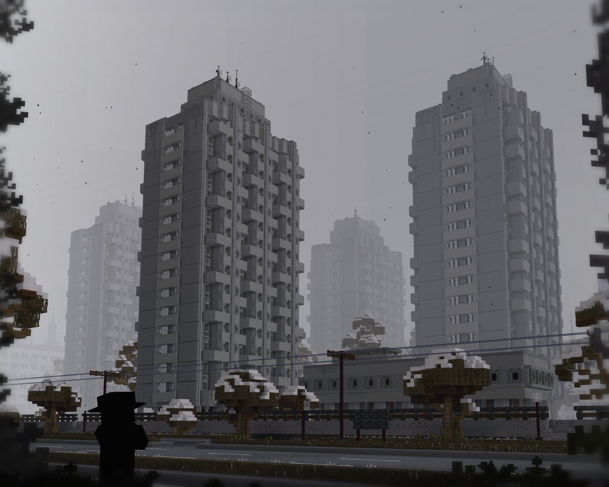 Brutalist Manhattan
#Minecraft