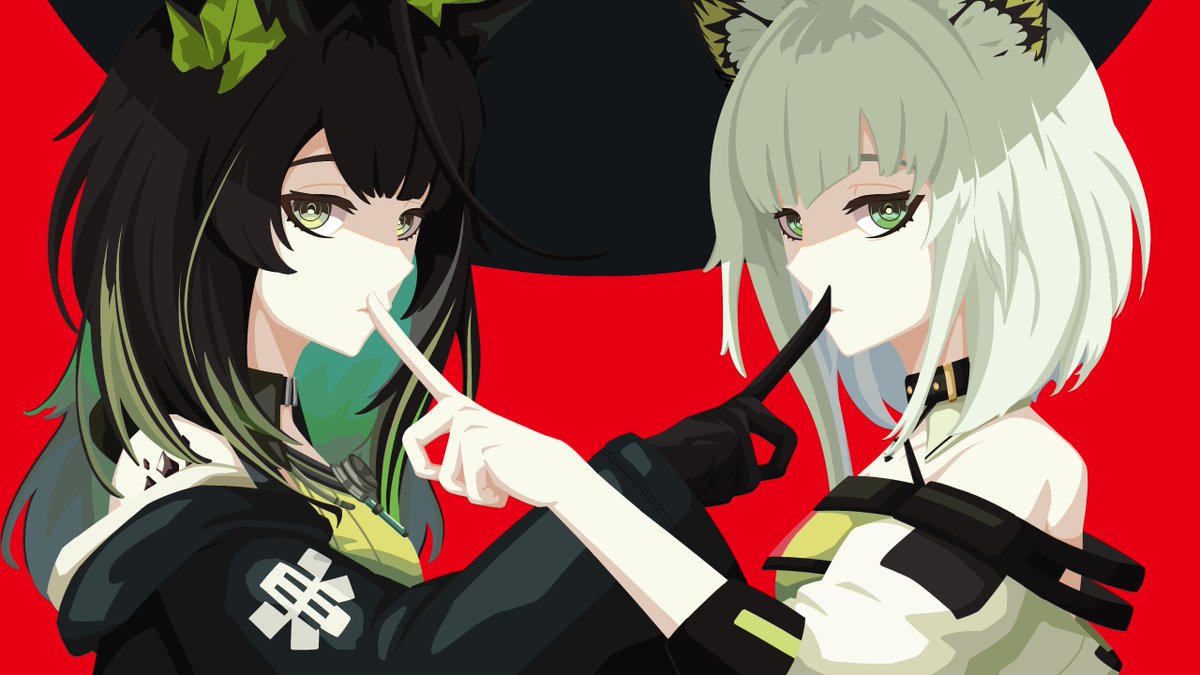 gribberoni's tweet photo. Id3nti'tsit 🖤💚

#Arknights #アークナイツ #明日方舟 https://t.co/j18lJHGpRG