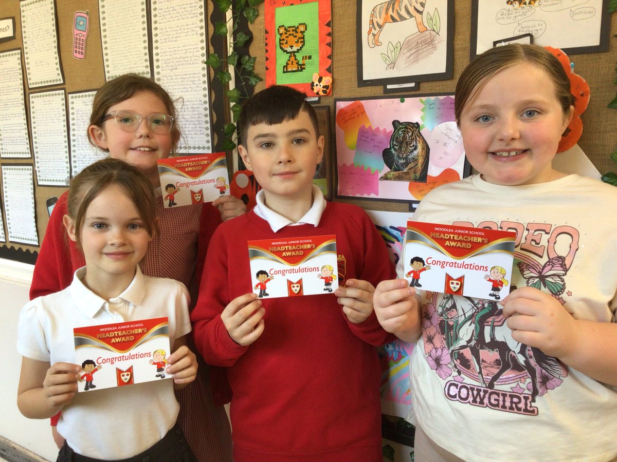 TigerClassWJS's tweet photo. Well done to the Headteacherβs Award winners πππ»π they have consistently followed our core values all half term! #AwardsWJS https://t.co/KSWyA1viHn