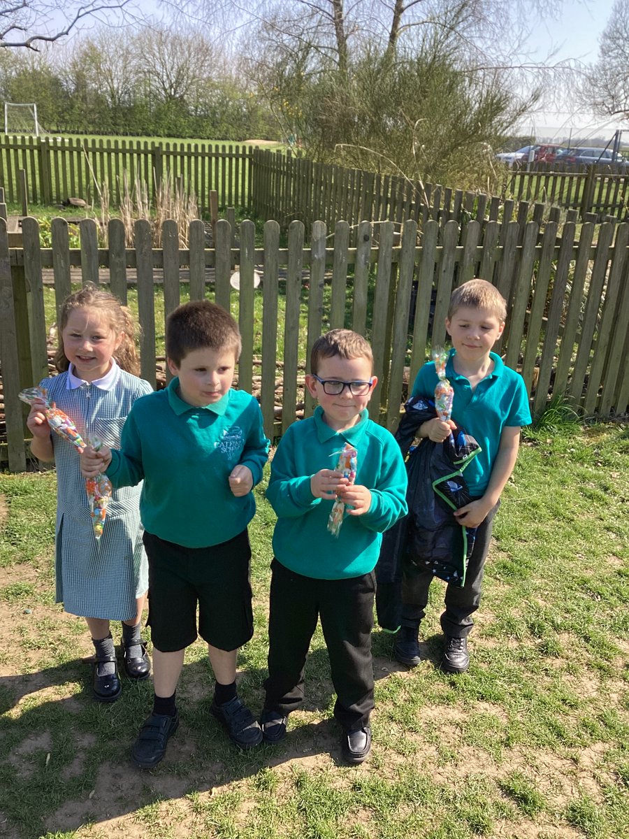 Lots of fun was had during our Easter Egg hunt!