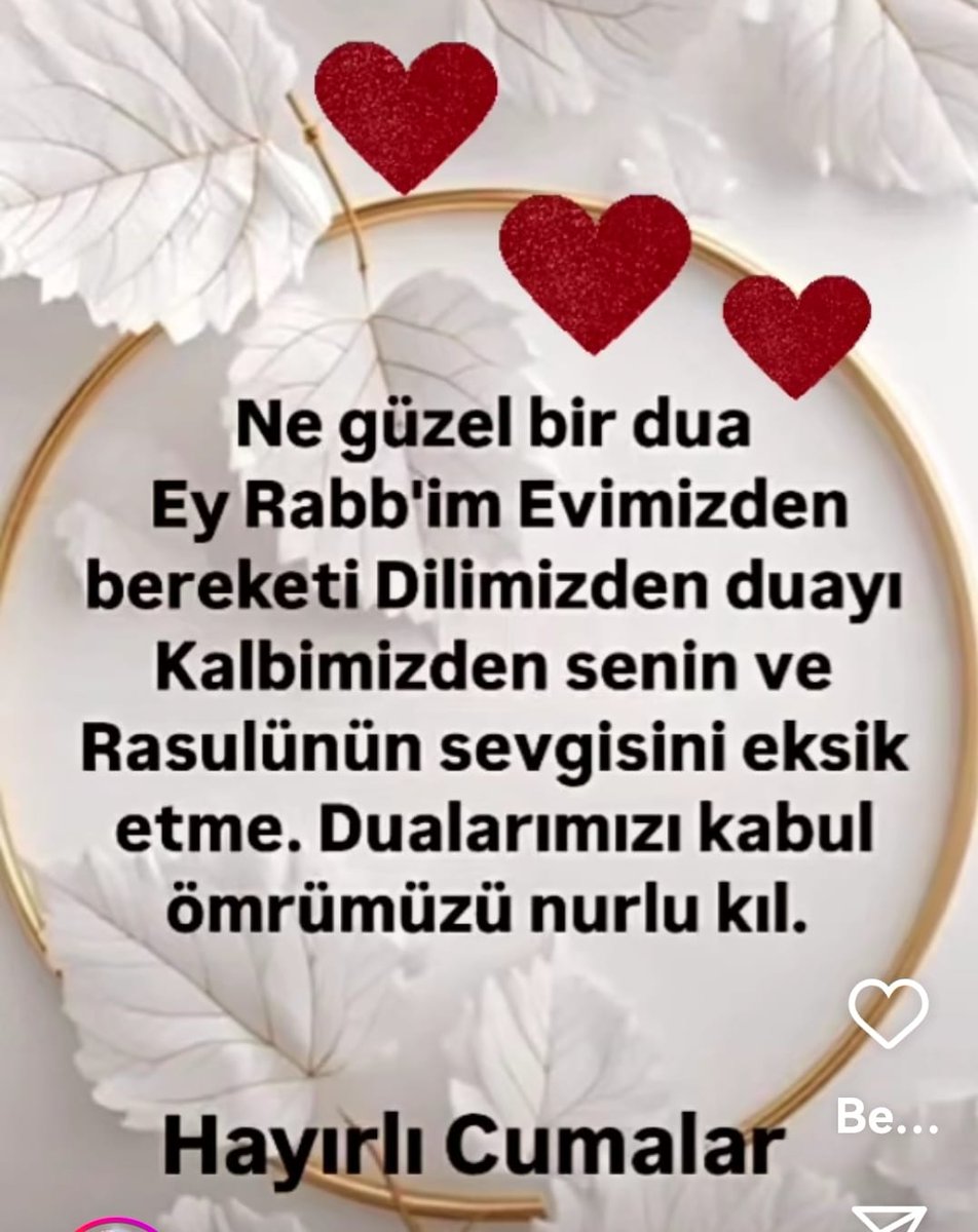 Selam ve dua ile hayırlı Cumalar dilerim