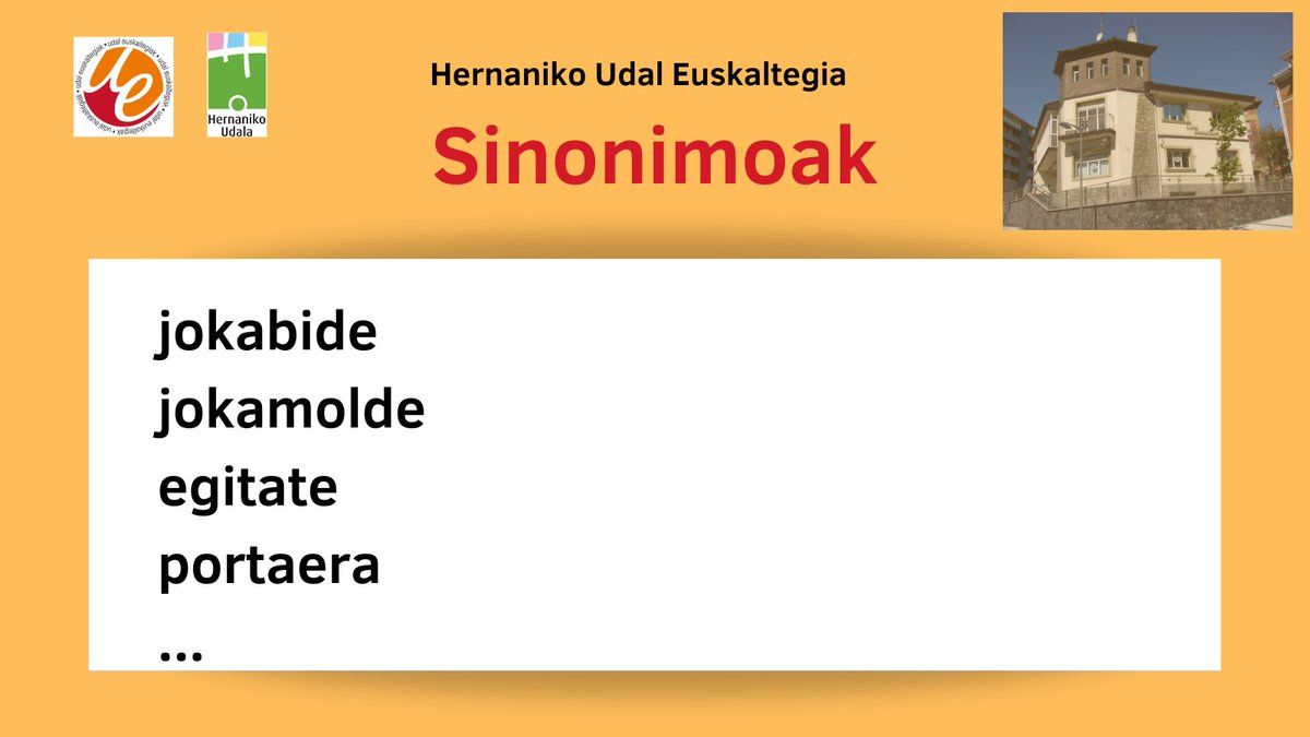 #sinonimoak #hiztegia #euskara
Iturria: Sinonimoen Hiztegia. UZEI