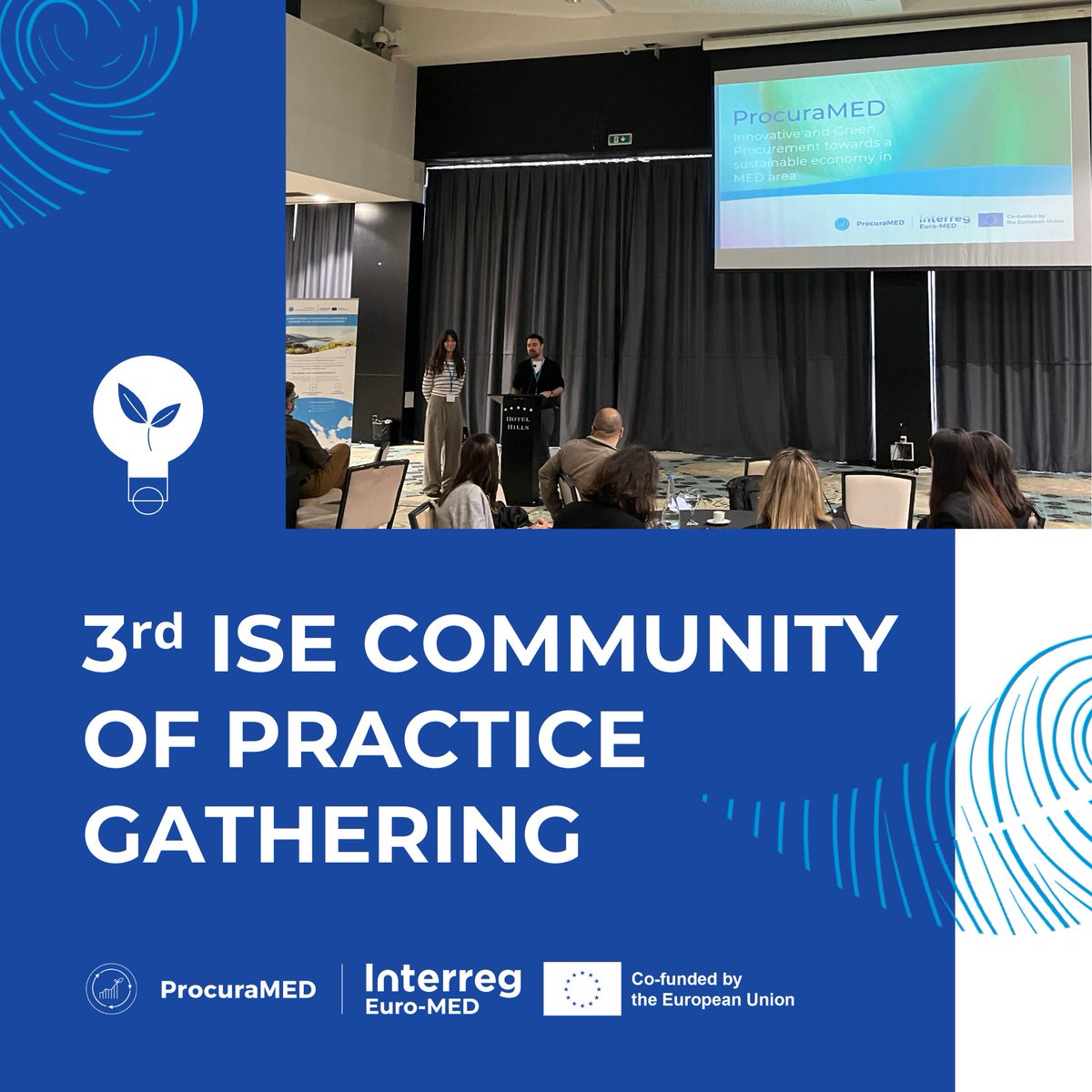 ProcuraMED (@_procuramed) on Twitter photo We’re excited to be part of the 3rd ISE CoP Gathering, taking place on April 2-4 in Sarajevo, bringing together innovators for three days of collaboration and community building with the <a href="/InterregEuroMED/">Interreg Euro-MED Programme</a> Innovative Sustainable Economy Mission. We’re excited to be part of the 3rd ISE CoP Gathering, taking place on April 2-4 in Sarajevo, bringing together innovators for three days of collaboration and community building with the <a href="/InterregEuroMED/">Interreg Euro-MED Programme</a> Innovative Sustainable Economy Mission.