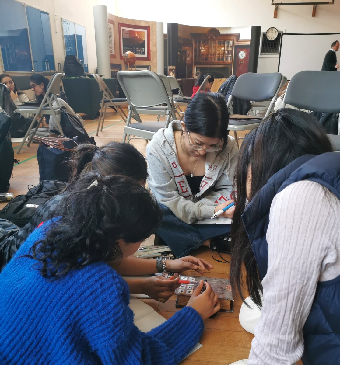 Dr Challoner's HS (@challonershigh) on Twitter photo A huge thank you to Dr Paul Elliott from <a href="/HomertonCollege/">Homerton College</a> for a thrilling science escape room in school this week. Our lucky Year 12 scientists and mathematicians loved it and learnt so much about critical thinking, analysis, and synthesis skills. A huge thank you to Dr Paul Elliott from <a href="/HomertonCollege/">Homerton College</a> for a thrilling science escape room in school this week. Our lucky Year 12 scientists and mathematicians loved it and learnt so much about critical thinking, analysis, and synthesis skills.