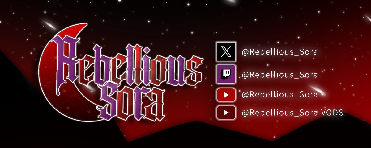 My banner is finally done, and I love how it came out!
Logo by <a href="/PetitGateu_VT/">🍮 PetitGateu | Vtuber</a> 
Background by <a href="/TsubasaTz_/">TsubasaTz || Vtuber 💜</a> / <a href="/Tsubasa_GFX/">Tsubasa 💜</a>