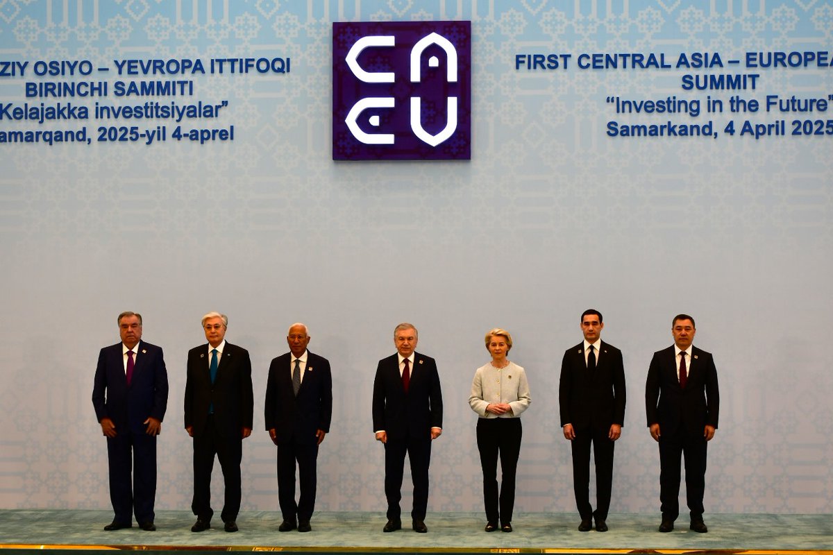 The EBRD (@ebrd) on Twitter photo Our President <a href="/OdileRenaud/">Odile Renaud-Basso</a> on the invitation of <a href="/EUCouncil/">EU Council</a> President <a href="/eucopresident/">António Costa</a>, <a href="/EU_Commission/">European Commission</a> President <a href="/vonderleyen/">Ursula von der Leyen</a> and the <a href="/president_uz/">Shavkat Mirziyoyev's Press-service</a> Shavkat Mirziyoyev attended the first EU-Central Asia Summit in Samarkand, Uzbekistan. Our President <a href="/OdileRenaud/">Odile Renaud-Basso</a> on the invitation of <a href="/EUCouncil/">EU Council</a> President <a href="/eucopresident/">António Costa</a>, <a href="/EU_Commission/">European Commission</a> President <a href="/vonderleyen/">Ursula von der Leyen</a> and the <a href="/president_uz/">Shavkat Mirziyoyev's Press-service</a> Shavkat Mirziyoyev attended the first EU-Central Asia Summit in Samarkand, Uzbekistan.