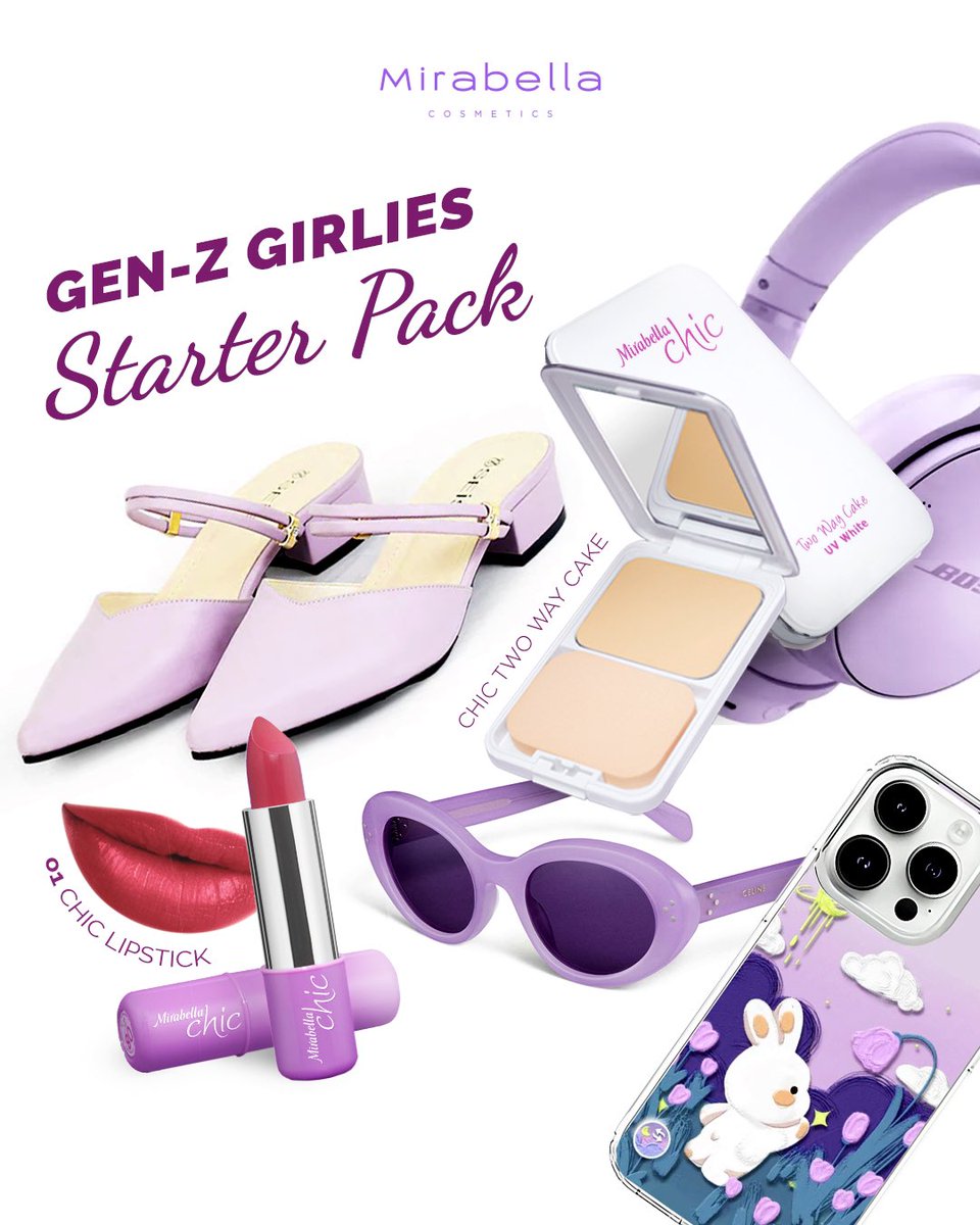 Mirabella_MT's tweet photo. Gen Z Starter Pack: Tas Kecil, Isi Maksimal!
Buat apa ribet bawa yang bulky? Mirabella Chic Two Way Cake hadir dengan packaging simple, slim, & travel-friendly. Pas banget buat tas kecil.
#MirabellaCosmetics #BeautyWithAction #MirabellaTwoWayCake #Powder #MakeFinish #MakeUp https://t.co/zEdl7dQQO7