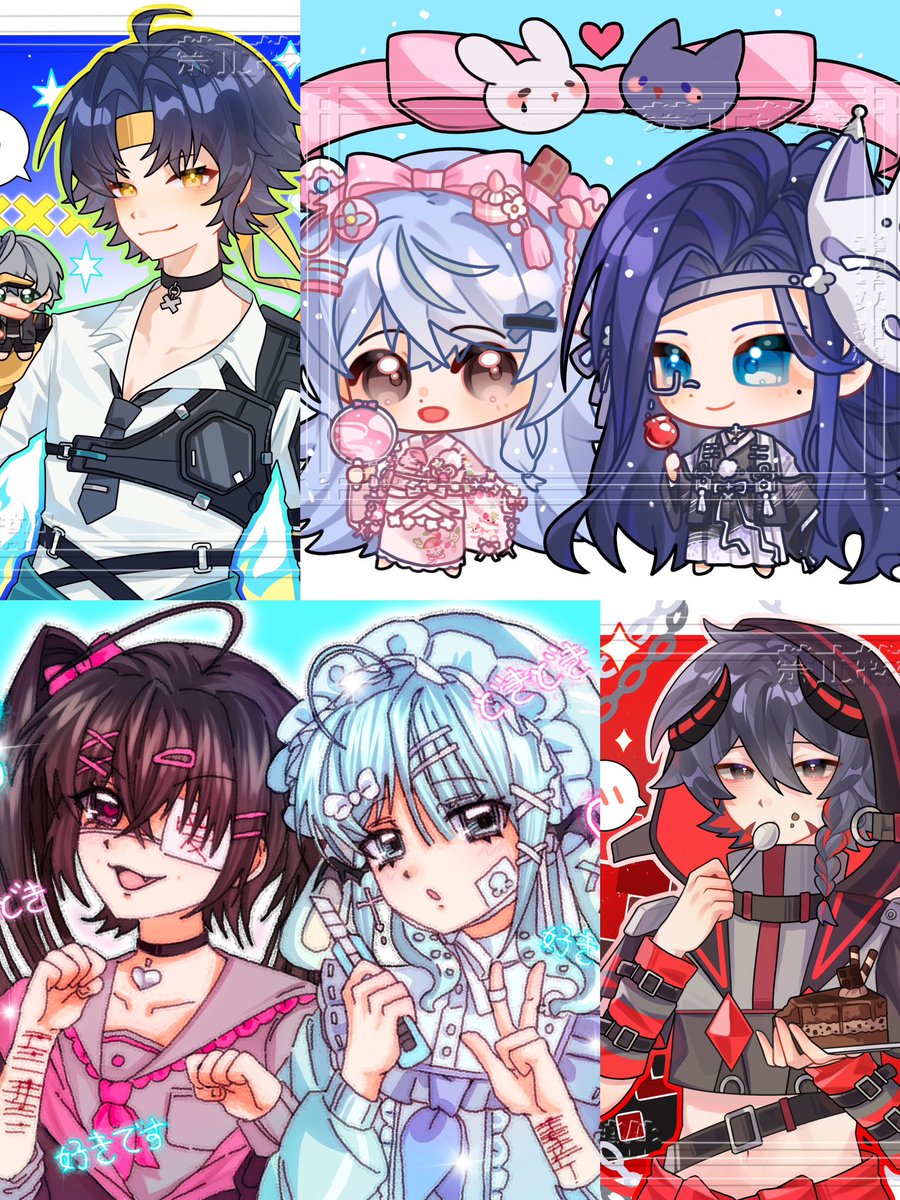 Takokouo's tweet photo. Hi everyone! I’m hoping to join #VGen，are some of my artworks. If you like them, please give a like or a retweet! I need 100 likes and 20 RTs.
 Or if anyone has a kind heart and could share an invite code, I’d be super grateful. Pleaseee 🥺#VGenCode https://t.co/ptLRYbzUyH