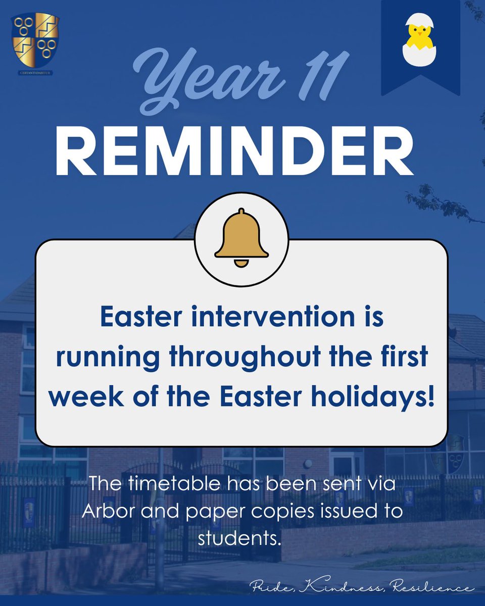 We can't wait to see you all there - let's make the most of it! 📚✨

#Year11 #OldershawSchool