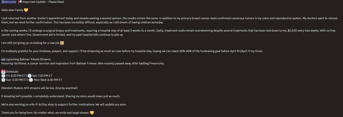 jaskiemiqo's tweet image. 🦇 Upcoming Batman Tribute Streams, in honor of Val Kilmer)

Ty for being here. No matter what, we smile &amp;amp; laugh always. 💛

#cancerfighter  #fundraiser  #StreamSupport #twitch 

Schedule, Twitch link and Ko-fi Link below
👇👇🏻👇🏼👇🏽👇🏾👇🏿