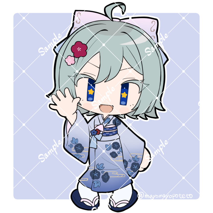 「SKIMAにてデフォルメキャラクターイラストのご依頼をいただきました!リピートで」|Nanami❤️Skeb募集中のイラスト