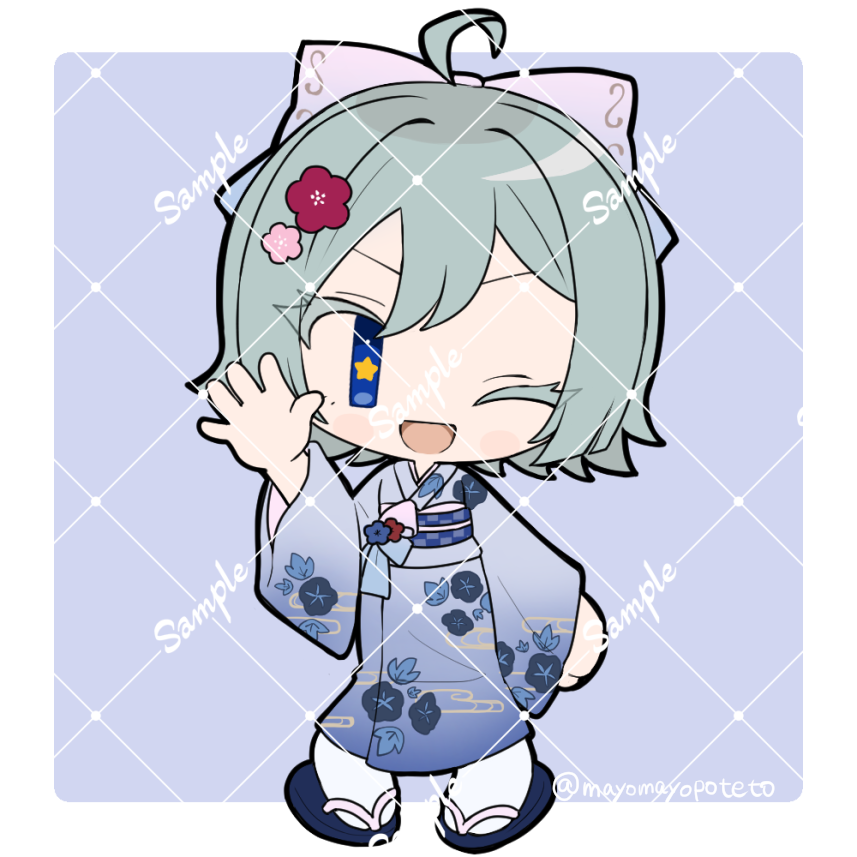 「SKIMAにてデフォルメキャラクターイラストのご依頼をいただきました!リピートで」|Nanami❤️Skeb募集中のイラスト