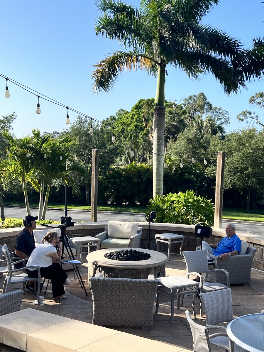 🎥 Behind the scenes at The Arlington of Naples! This week, our SageAge team captured the heart of this incredible community as we filmed content celebrating their 10-year anniversary. We can’t wait to share their inspiring story with you all. Stay tuned! 🌟