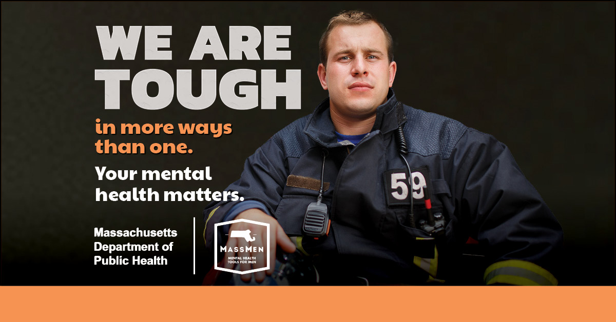 We’re proud to support men’s mental health. Learn more and connect to resources for the men in your life at Mass.gov/MassMen