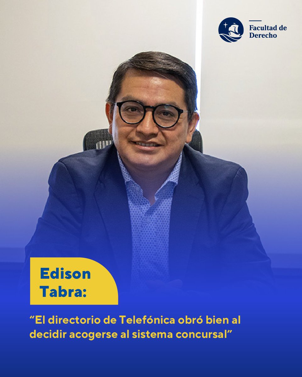 #VentanaJurídica #Telefónica
Conversamos con Edison Tabra, profesor PUCP, sobre la situación actual de la empresa Telefónica a propósito de su reciente decisión de acogerse al sistema concursal.
💻¡Mira aquí la entrevista completa!
youtu.be/FzHfeUEgBAg