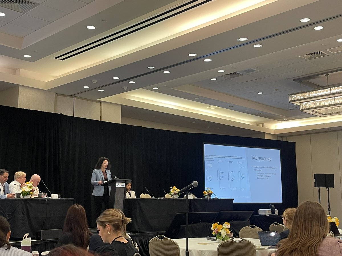 Matt Wagar (@mattkwagar) on Twitter photo 🌟Dr. Rachel Mojdehbakhsh presenting her work on US based endometrial measurements in p53abn endometrial cancer at the <a href="/GOG/">The GOG Foundation Inc.</a> fellows forum this morning in Miami Beach! <a href="/WiscObGyn/">UW Dept. of Ob-Gyn</a> 🌟Dr. Rachel Mojdehbakhsh presenting her work on US based endometrial measurements in p53abn endometrial cancer at the <a href="/GOG/">The GOG Foundation Inc.</a> fellows forum this morning in Miami Beach! <a href="/WiscObGyn/">UW Dept. of Ob-Gyn</a>