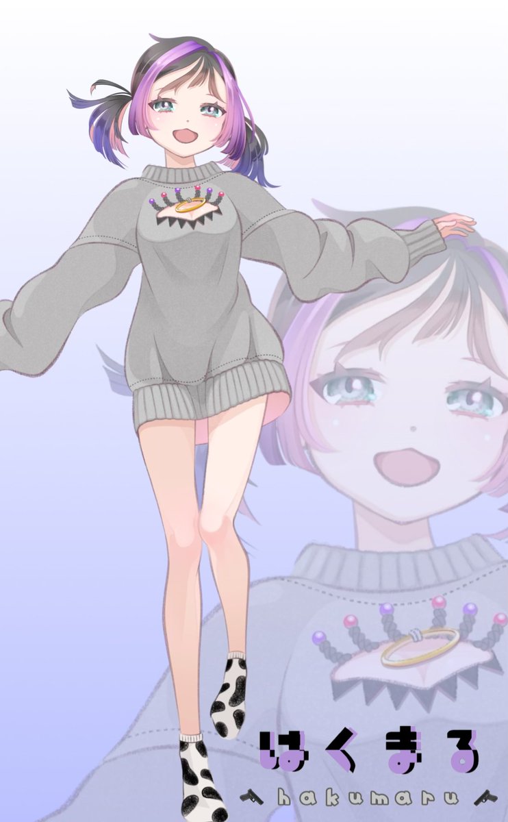 🐄立ち絵出来たよ〜むっちだよ〜📍

🐮R6Sをメインに活動してます！🔫
🐮Twitchで配信中！👾💜
     twitch.tv/hakumarumutti

🐮YouTubeはショートが上がるよ！📸
     youtube.com/@hakumarumutti