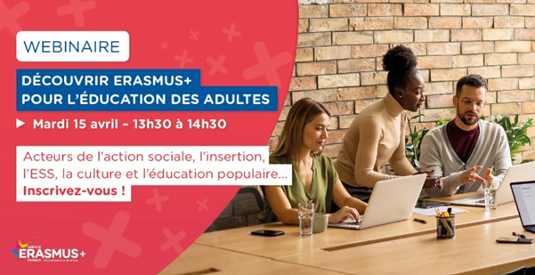 EuropeDirectPyr's tweet image. Découvrir opportunités @EUErasmusPlus
Éducation des Adultes, c'est possible avec @ErasmusplusFR le 15 avril!
Vous êtes une structure engagée dans l'économie sociale et solidaire,l'insertion, la transition écologique ou l'action sociale? Inscrivez-vous
agence.erasmusplus.fr/evenements/ea-…