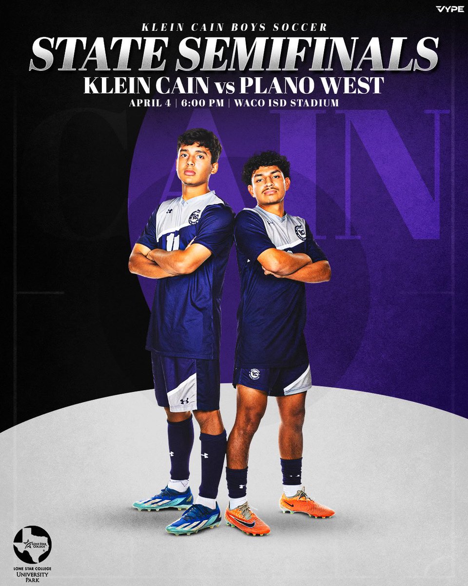 6A D1 State SemiFinal

📆 4/4/25
🆚 Plano West 
⏰ 6:00 pm 
🏟️ Waco ISD Stadium  
📍 1401 S New Rd, Waco, TX 76711
#REIGNCAIN