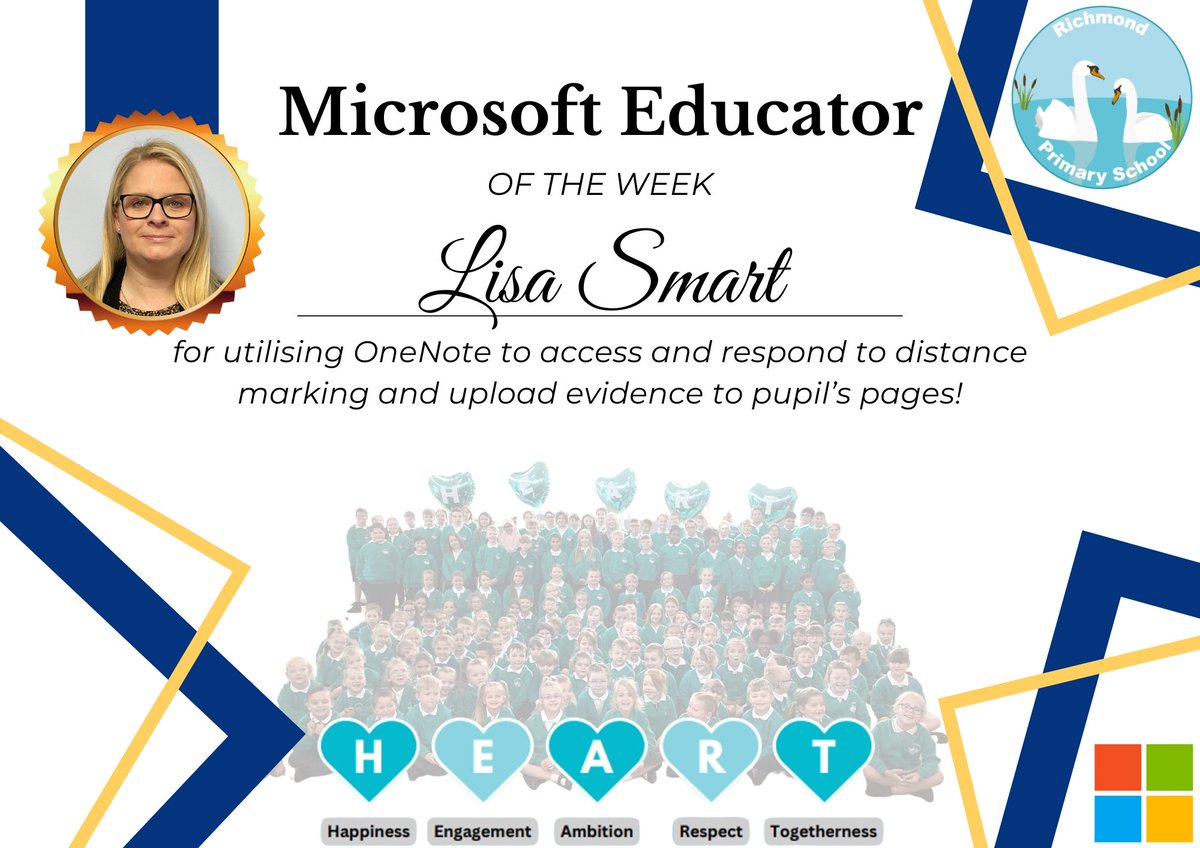 RichmondME12's tweet image. Shout out to Lisa Smart for using @OneNoteEDU to provide effective distance marking and feedback, uploading evidence to pupil pages seamlessly!
#MicrosoftEducator #MIEExpert @MicrosoftEdu @MSEducationUK @thestouracademy