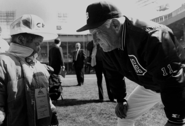 CATCHCHARITY's tweet image. Happy Home Opening Day @tigers from your friends at CATCH!! With fond memories of past home openers with Sparky and children! #GoTigers #BlessYouBoys