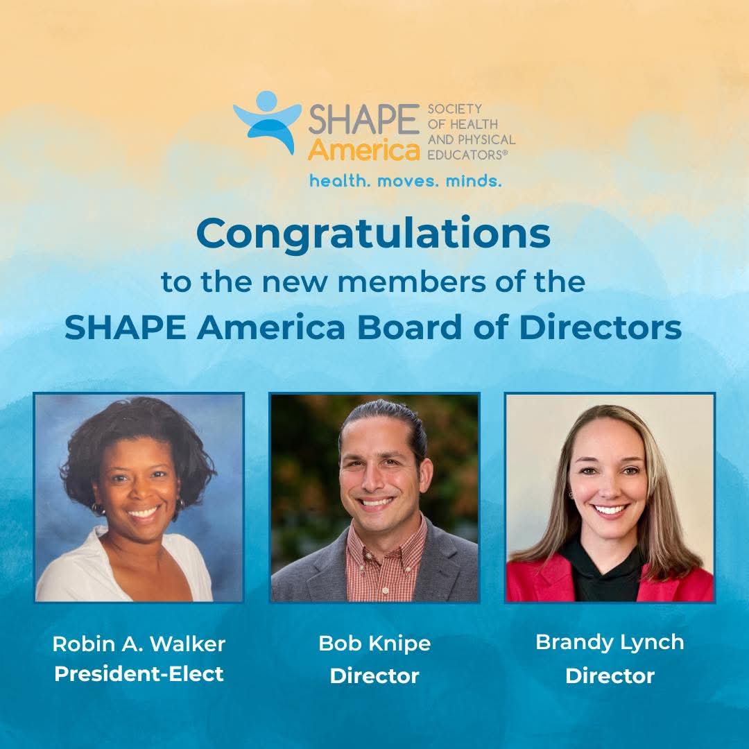 Katrina Haynes (@mshaynespe) on Twitter photo I am proud to be a delegate for <a href="/ShapeAmericaMW/">SHAPE America Midwest District - SHAPE Midwest</a> at #ShapeBaltimore! One of my favorite parts of this conference is hearing <a href="/SHAPEAmericaCEO/">Stephanie Morris</a> speak about the accomplishments of <a href="/SHAPEAmerica/">SHAPE America</a> this year! Congratulations to our new leaders! I am confident they will be amazing! I am proud to be a delegate for <a href="/ShapeAmericaMW/">SHAPE America Midwest District - SHAPE Midwest</a> at #ShapeBaltimore! One of my favorite parts of this conference is hearing <a href="/SHAPEAmericaCEO/">Stephanie Morris</a> speak about the accomplishments of <a href="/SHAPEAmerica/">SHAPE America</a> this year! Congratulations to our new leaders! I am confident they will be amazing!
