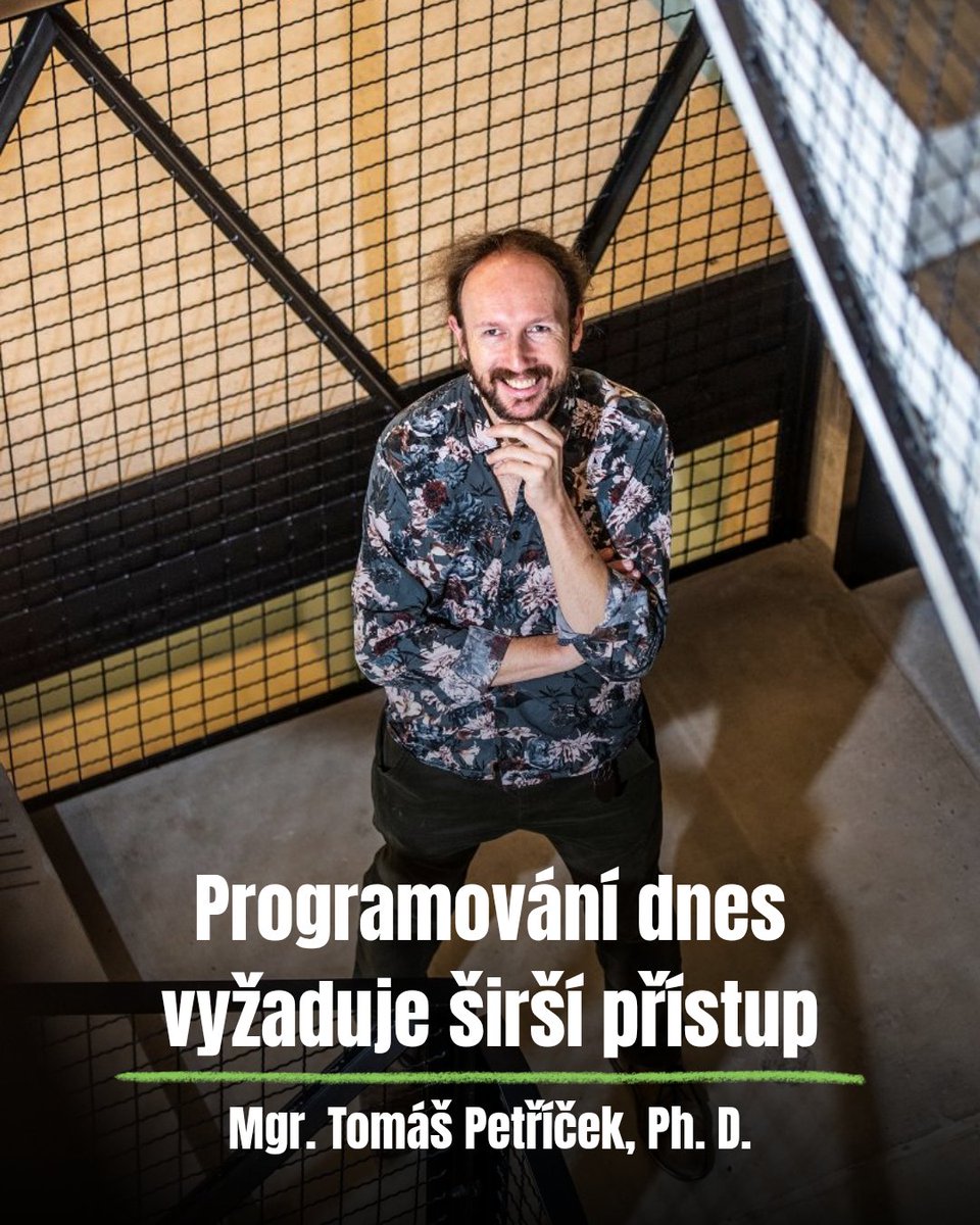 informatfyz (@informatfyz) on Twitter photo 🤔 „Zajímá mě, jak umožnit lidem podívat se na to, co programy, které používají, dělají, případně je upravit tak, aby fungovaly podle jejich představ,“ říká Tomáš Petříček z Katedry distribuovaných a spolehlivých systémů na <a href="/matfyz/">Matematicko-fyzikální fakulta Univerzity Karlovy</a>
Celý článek na ukforum.cz/rubriky/academ… 🤔 „Zajímá mě, jak umožnit lidem podívat se na to, co programy, které používají, dělají, případně je upravit tak, aby fungovaly podle jejich představ,“ říká Tomáš Petříček z Katedry distribuovaných a spolehlivých systémů na <a href="/matfyz/">Matematicko-fyzikální fakulta Univerzity Karlovy</a>
Celý článek na ukforum.cz/rubriky/academ…
