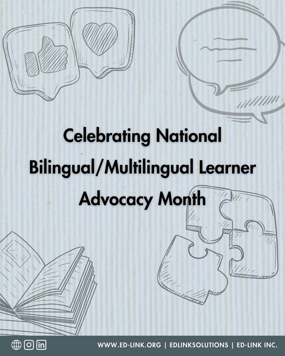Empowering Multilingual Learners &amp; Leaders for Shared Success! 🌍📚

By pushing both students and educators toward excellence, we strengthen communities and create a future where we all thrive together! ✨🧠

#BilingualEducation #MultilingualSuccess #EducationForAll#edlink#edchat