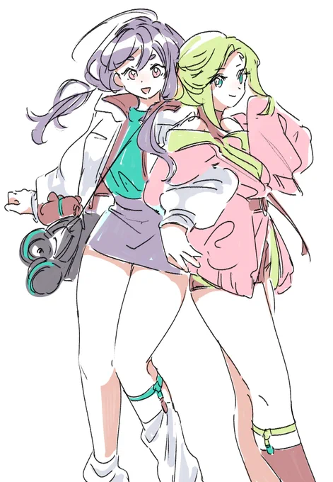 #1日1ソックスガーターの定理 自分ではわからないけど絵柄ってあるんだろうな 