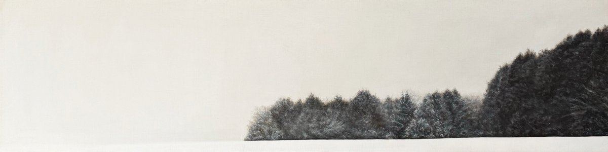 Just received - HOLLY FARRELL  "Winter Landscape V" #hollyfarrell #miragodardgallery